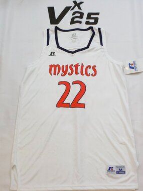 NEW Women's Mystics Sonia Citron White Jersey Size Medium